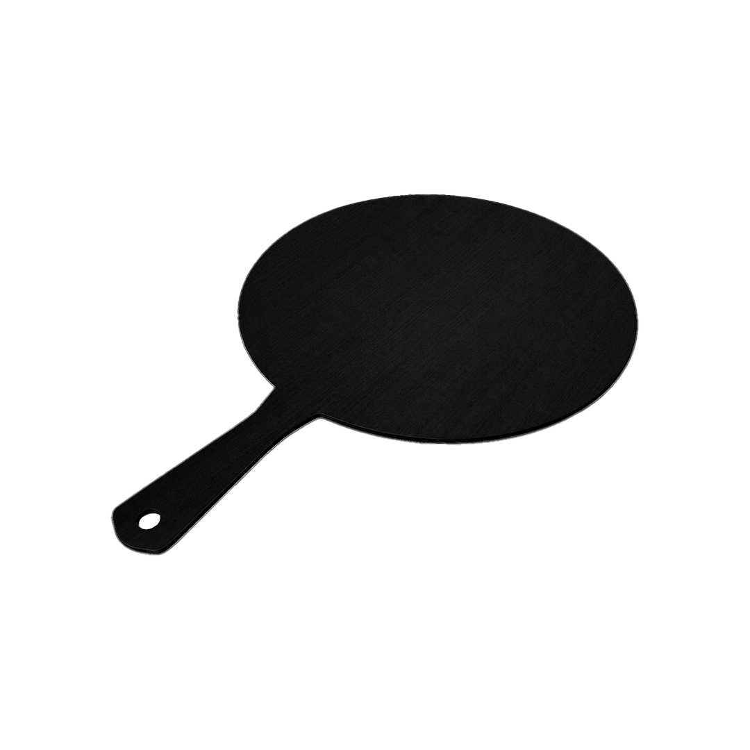 Pizza Platter - Midnight Core Black Round Paddle 1