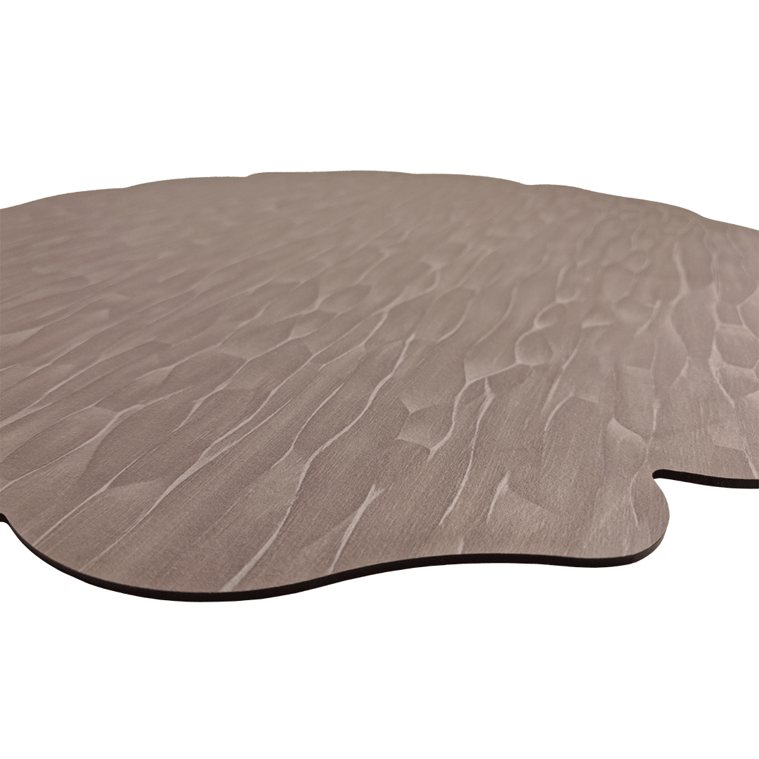 Petal Rim Round Table Mats & Coasters 2