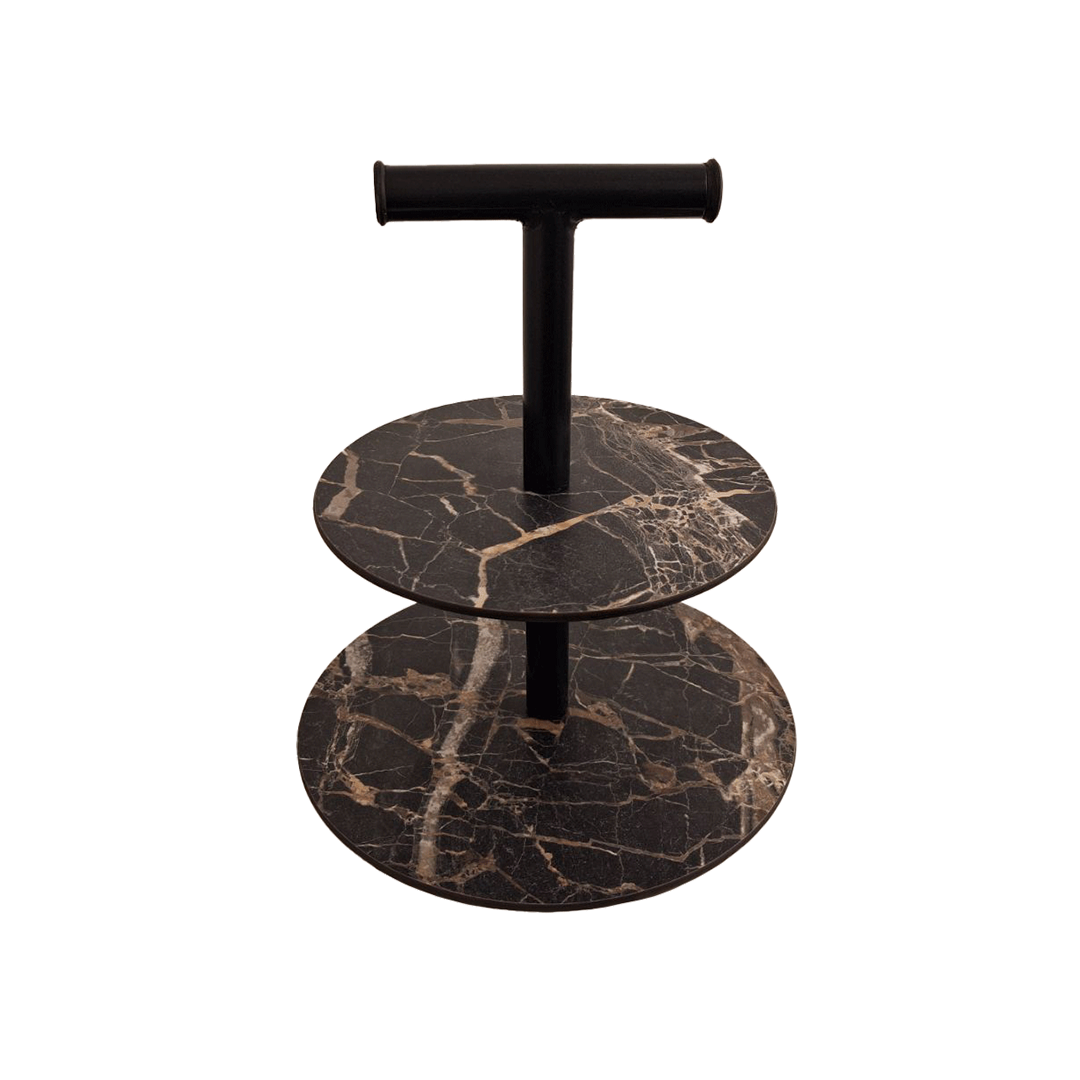 Circular Signature Display Stand - 2-Tier 1