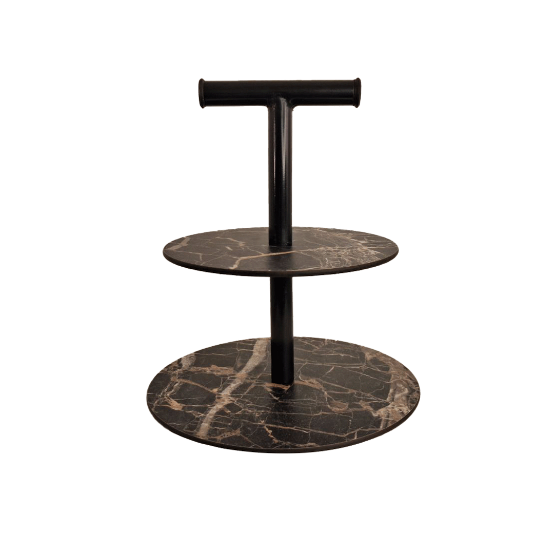 Circular Signature Display Stand - 2-Tier 2