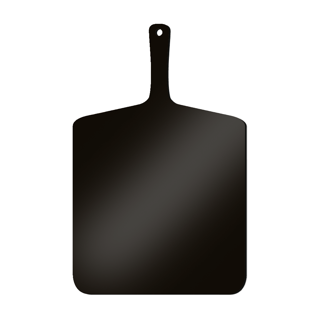 Pizza Platter - Midnight Core Black Square Paddle 2