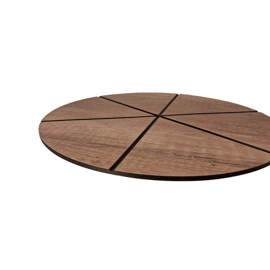 Pizza Platter - Oak Grey Radial 2