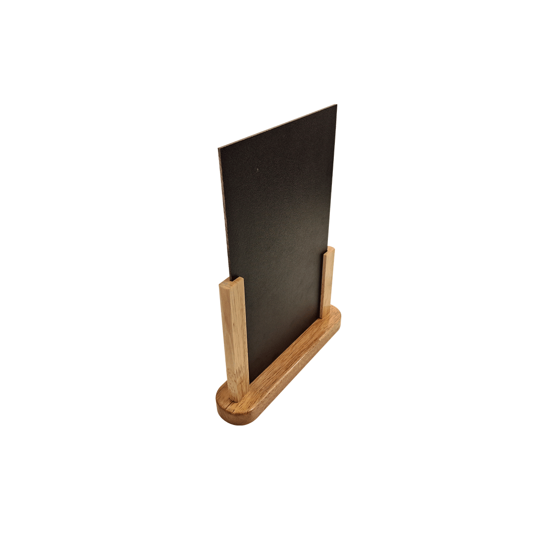 Countertop Menu Board with Wooden Stand - Variant 4 2