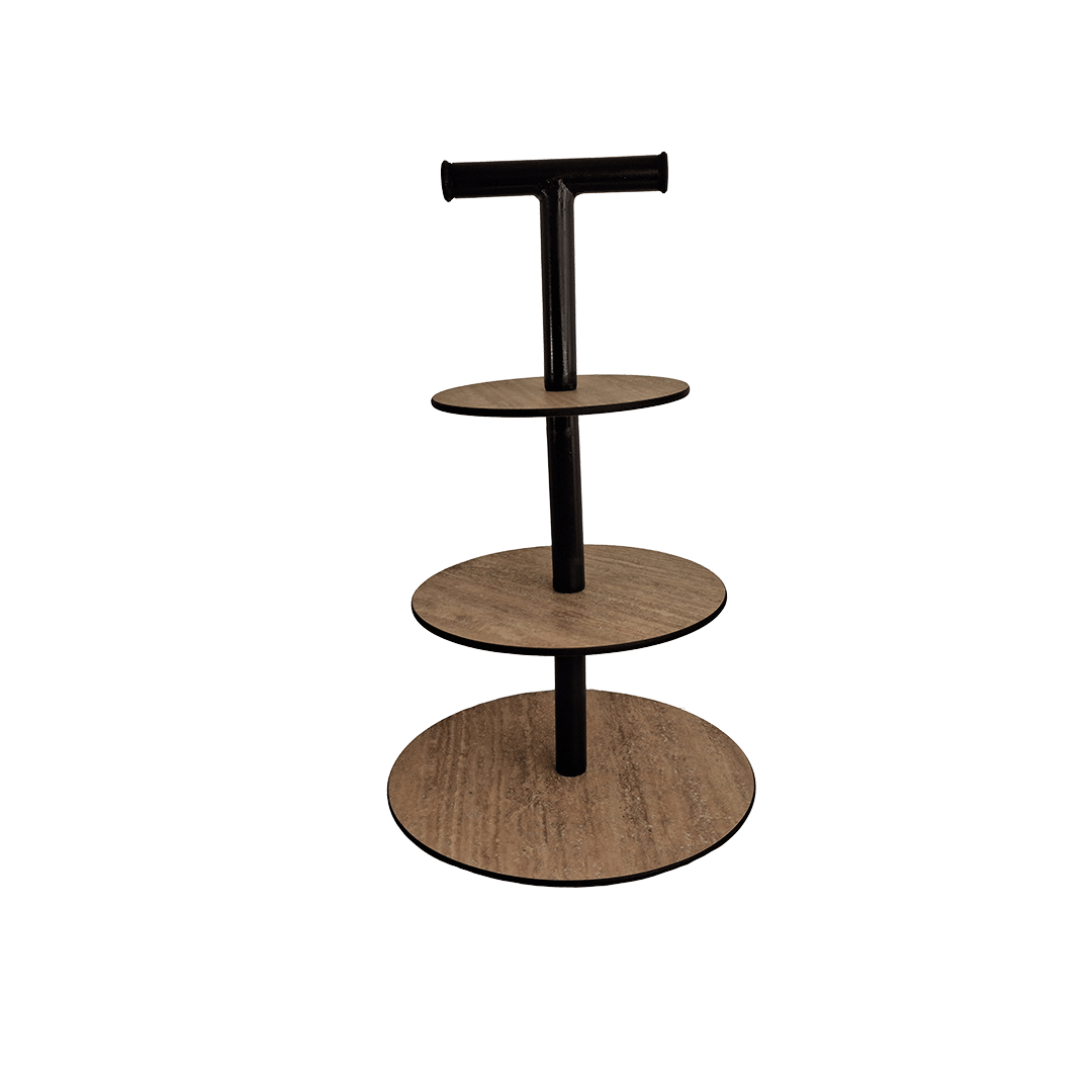 Circular Signature Display Stand - 3-Tier 1