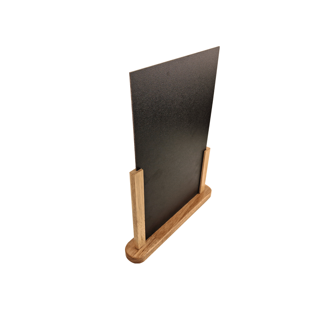 Countertop Menu Board with Wooden Stand - Variant 3 2