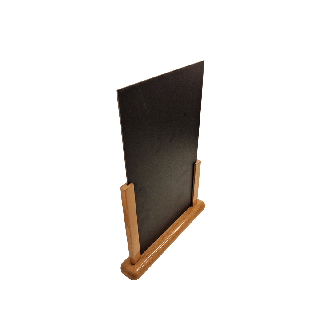 Countertop Menu Board with Wooden Stand - Variant 1 2