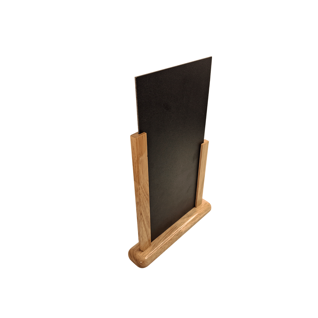 Countertop Menu Board with Wooden Stand - Variant 2 2