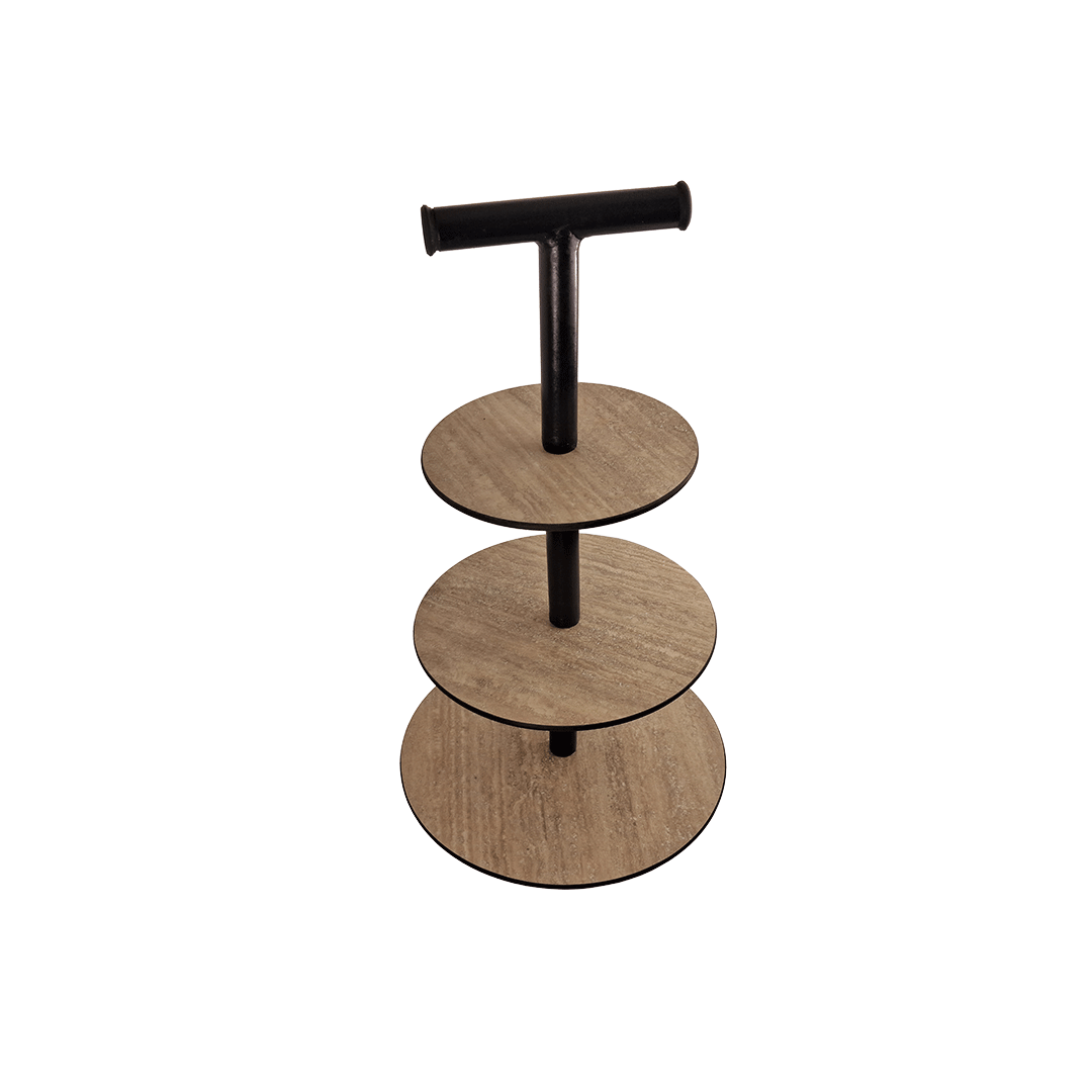 Circular Signature Display Stand - 3-Tier 2