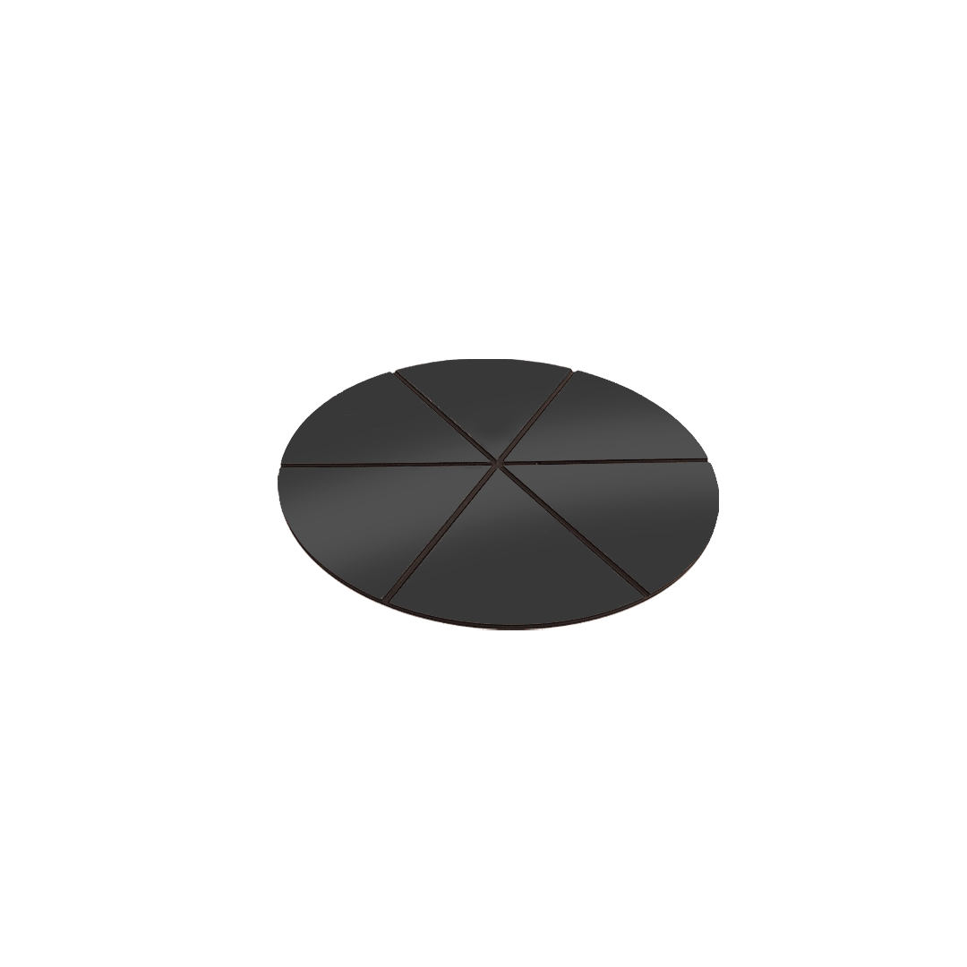 Pizza Platter - Premium Black Radial 1