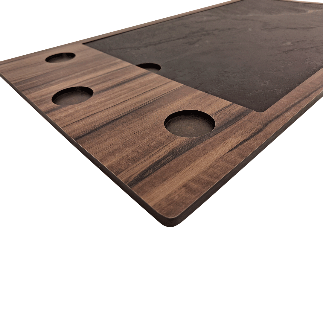 LayerCraft Rectangular Dip & Snack Platter 2