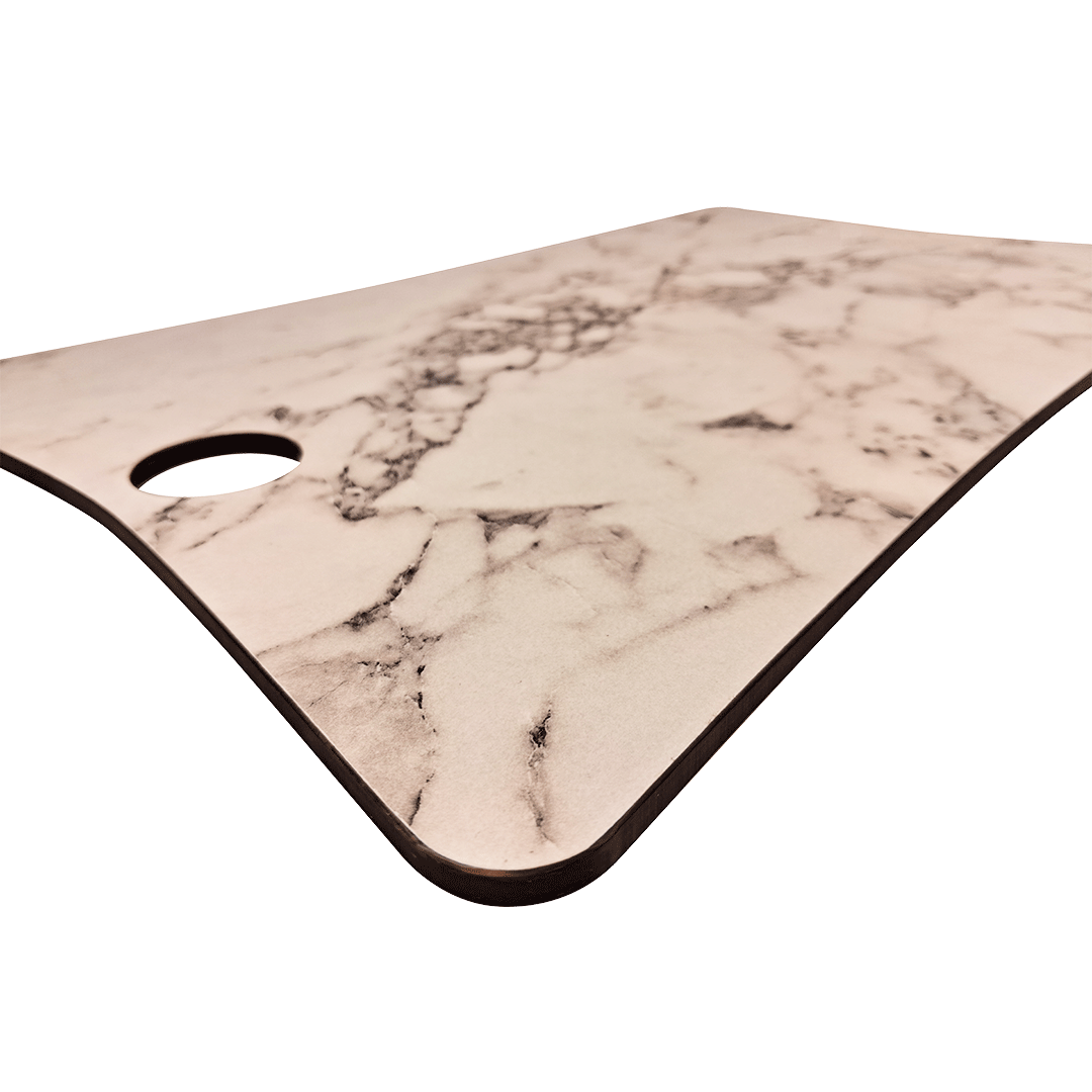 Lamikraft Paddle Chopping Board - Angled Handle 1