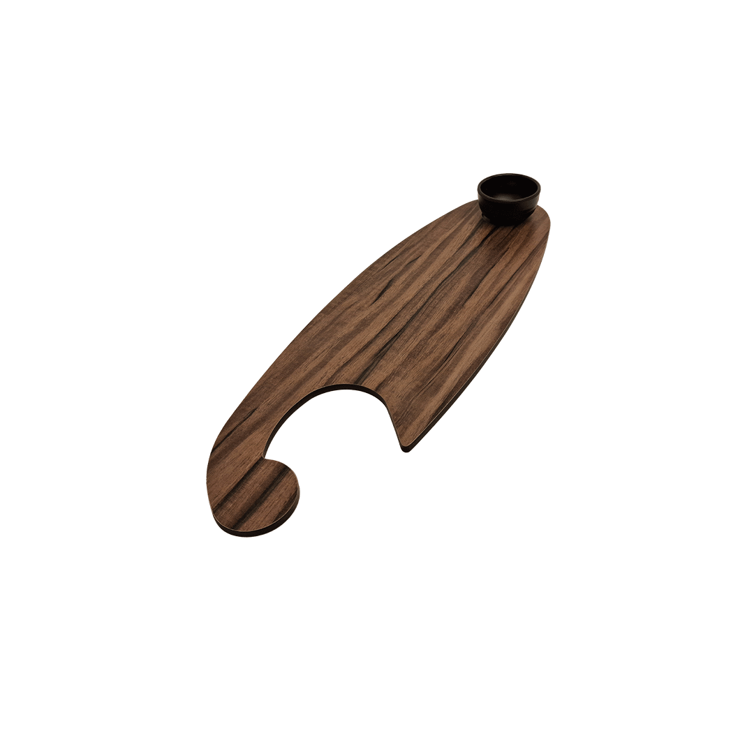 Hook Shaped Dip & Snack Platter 1
