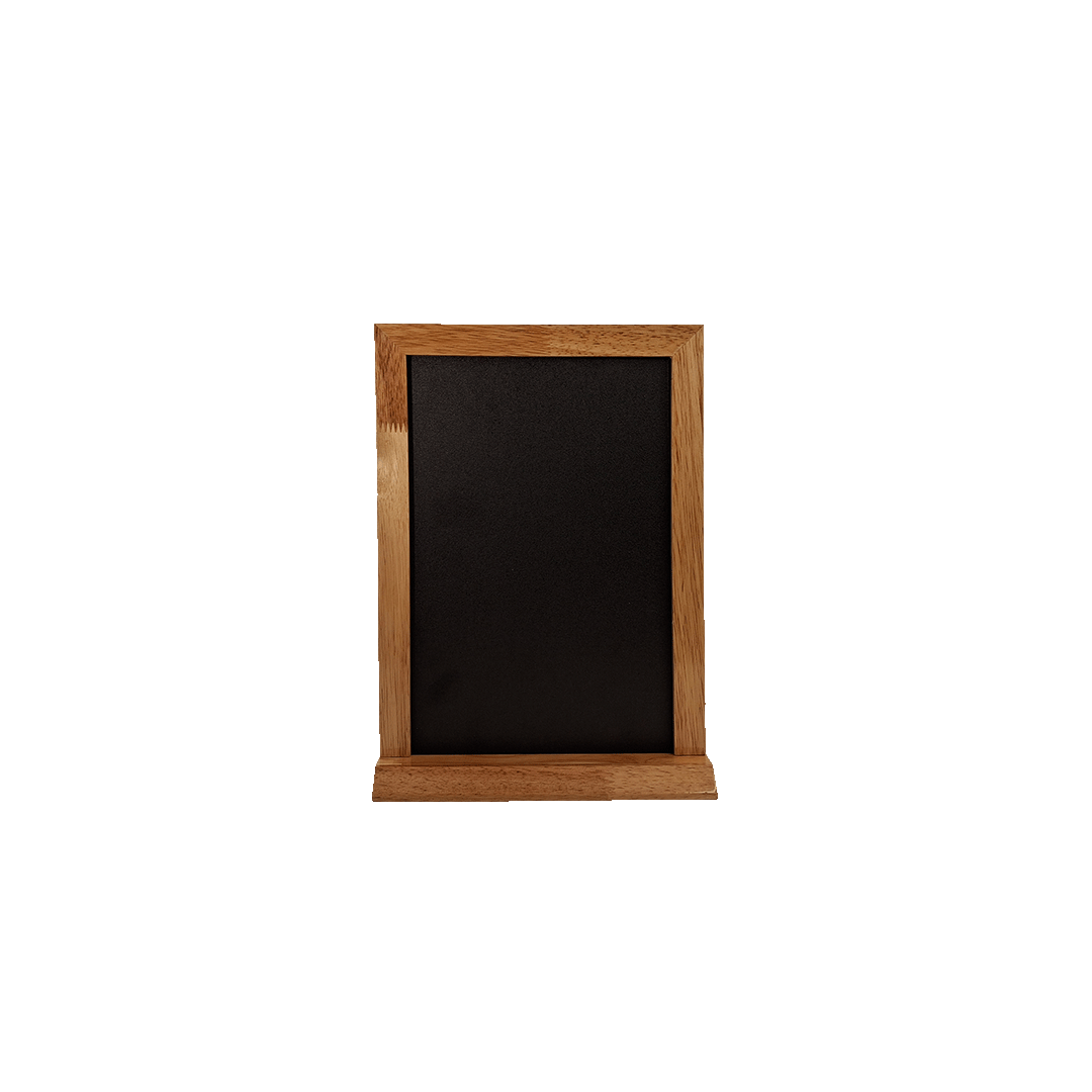 Countertop Menu Board with Wooden Frame 1